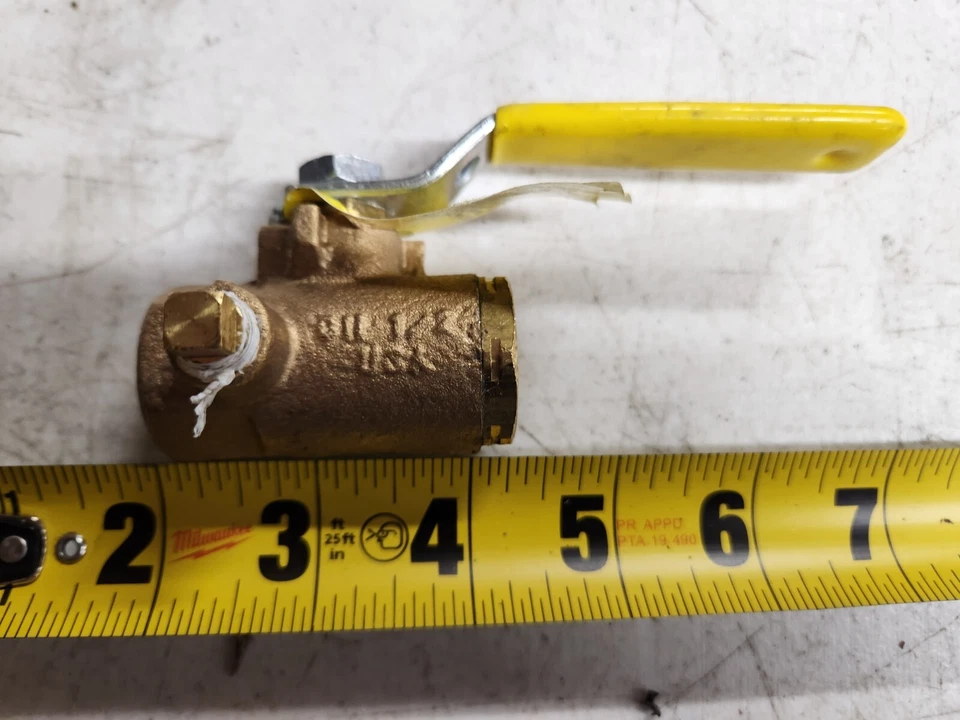 1/2" Apollo Gas Ball Valve Bronze Female NPT Threaded Full Port 50GB301 New - Image 1 of 3