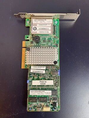 Lenovo ServeRAID M5120 6Gb/s SAS SATA RAID Controller Server Card PCIe 00AE811 - Image 1 of 2