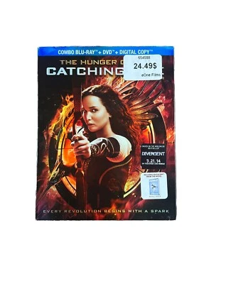The Hunger Games Catching Fire {(Blu Ray) W/Slipcover. Digital Expired - Image 1 of 4
