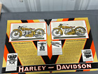 Vintage Harley Davidson 1929 Twin 45 Motorcycle Color Brochure nice!