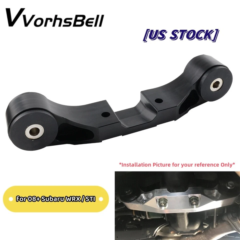 Soporte diferencial trasero Billet solución de par mejorado para 08+ Subaru WRX/STI Foto 1 de 4