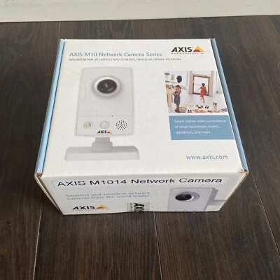 AXIS M1014 Network Camera, 0520-004 Mini Indoor IP Color, new sealed in box - Image 1 of 4