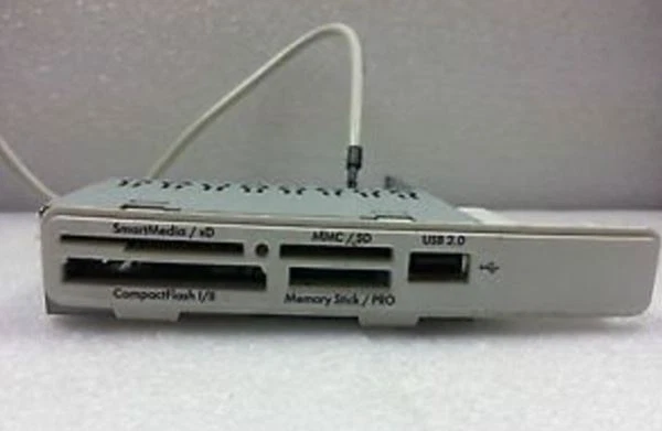 HP Desktop Computer Four Slot Memory Card Reader w/Cable; Part #: 5069-7833 - Image 1 of 1