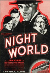 Night World DVD - Lew Ayres Boris Karloff dir. Henley pre-Code Drama 1932 - Foto 1 di 6