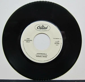 Kendall Payne - Supermodels & Wonderland - Capitol 45 RPM 1998 - Picture 1 of 2