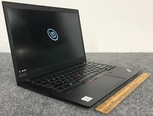 Lenovo ThinkPad T14s Gen 1 14" Laptop i7-10510U 8GB RAM 512GB NVMe Remote Manage - Picture 1 of 7