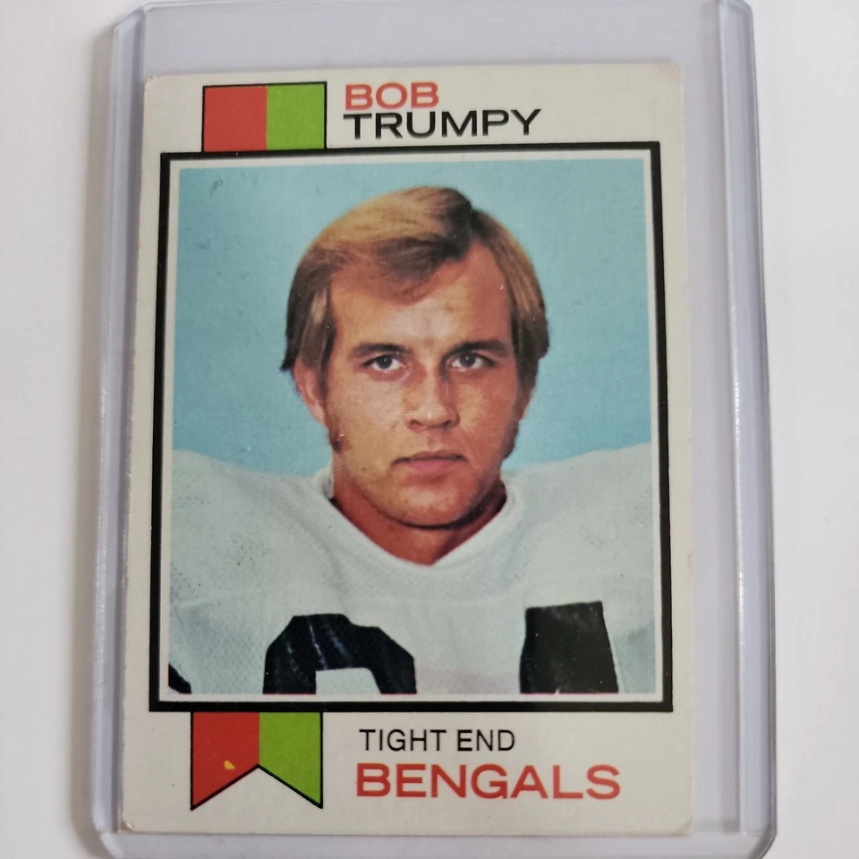 BOB TRUMPY 1973 Topps Football #7 Vintage Card - Image 1 of 2