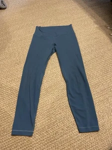 "Leggings Lululemon Align 28"" azul claro elásticos tiro alto talla 8" - Imagen 1 de 5