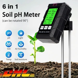 PH Wert Messgerät Erde Bodentester Bodenmessgerät Feuchtigkeitstester - Bild 1 von 16