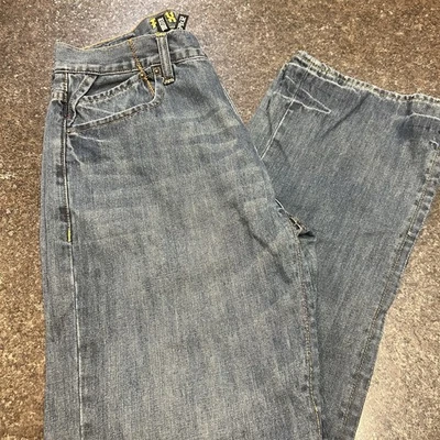 FOX Racing Denim Jeans Men's 34x30 Cotton Relaxed Straight read full description - Image 1 of 4