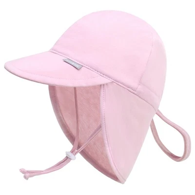 Sombrero para sol UPF 50+ bebé con protección para orejas y cuello para niños pequeños niños niñas Foto 1 de 4