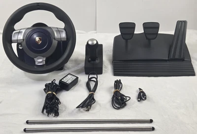 Fanatec Porsche 911 Carrera Wheel + Pedale + Shifter - PC Sim Racing Konvolut getestet - Bild 1 von 4