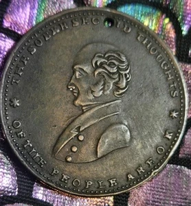 Martin Van Buren 1840 Original Campaign Token Sub-Treasury democratic medal Coin - Picture 1 of 5