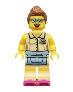 Lego Minifigure Diner Waitress COL175 - Minifigure Only - Picture 1 of 1