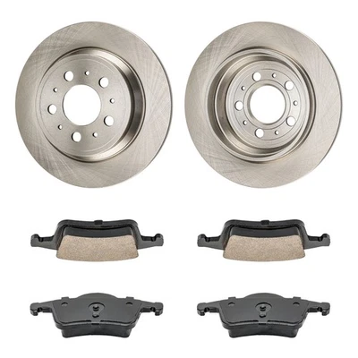 Kit pastillas freno cerámicas rotores traseros para Volvo 99-06 S80 03-07 XC70 06-07 S60 Foto 1 de 4