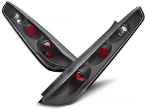 Pair of Black Tail Lights for Ford Focus 2 MK2 Pre-FL 2004-2007 Hatchback EU-spe - Bild 1 von 5