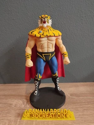 L Uomo Tigre 2 Tigeman Tiger Mask 2 II Fanart Figure Seconda Serie - Immagine 1 di 4