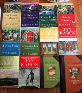 Jan Karon Mitford 1 - 10 Patches of Godlight &A Continual Feast - Picture 1 of 3