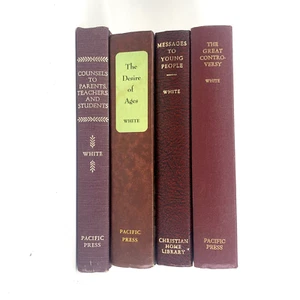 Ellen G White Christian Home Library Parents Teachers Desire Ages Young People - Imagen 1 de 7