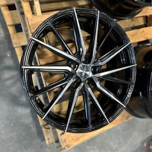 VOSSEN HF4-T Gloss Black Tinted Face 21x9 +30 5x120.65 Wheel Single Rim