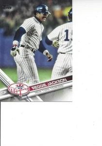 2017 TOPPS Update SP Variation Reggie Jackson New York Yankees # US 99 - Picture 1 of 1