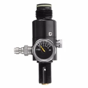 Universal 4500PSI Paintball Air Tank Regulator & Valve Guage 5/8 Thread / 180... - Picture 1 of 7