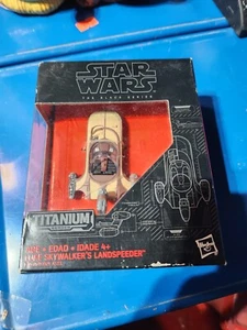 Star Wars The Black Series Titanium #09 Luke Skywalker's Landspeeder - Picture 1 of 6