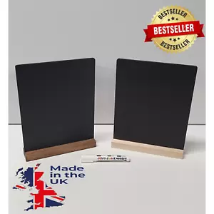 Mesa pizarra A4, tablas de menú - pub - cafetería - boda + pluma gratis (WB) - Imagen 1 de 9
