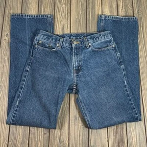 Ralph Lauren Polo Women Vintage Straight Weekender Blue Jeans Cotton Sz 4x31 - Picture 1 of 10