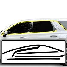 Fits Hyundai Palisade 20-24 Side Window Chrome Delete Cover Decal Blackout Trim