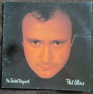 PHIL COLLINS - NO JACKET REQUIRED. 1985 UK ROCK 12" L.P. + ORIGINAL INNER SLEEV - Picture 1 of 5