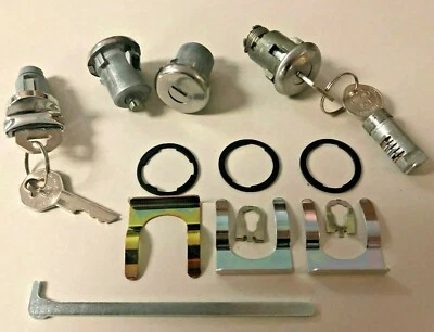 NEW 1964 Buick Skylark & Special Complete OE style lock Set w/ Original GM keys - Image 1 of 4