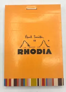 Bloc de notas de gráficos Paul Smith a rayas Rhodia Collaboration 2.9x4.1" #11 RARO - Imagen 1 de 4