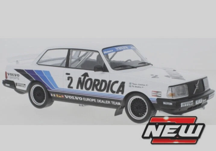 wonderful modelcar 1/18 VOLVO 240 TURBO #2 NORDICA ETCC 1986 GRANBERG/LINDSTROM - Image 1 of 1