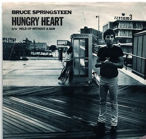 CANADA ROCK 1980 PICT SLEEVE 45 RPM BRUCE SPRINGSTEEN : HUNGRY HEART + HELD UP W - Picture 1 of 1