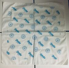 NEW White EL JIMADOR AGAVE TEQUILA Blue Logo Bandana Mask Handkerchief 21” x 21”