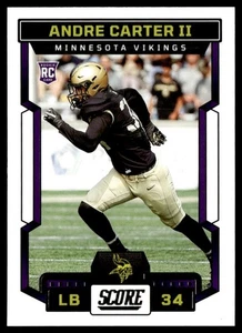 2023 Score Andre Carter II RC #375 TS1 - Picture 1 of 2