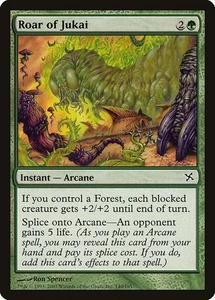 (1x) ROAR OF JUKAI - Betrayers of Kamigawa – MTG Magic the Gathering Card - Picture 1 of 5