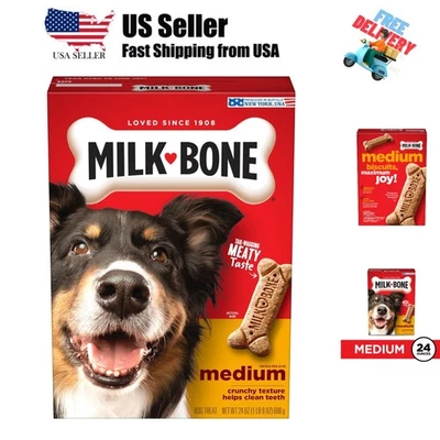 Galletas golosinas para perros medianos, embalaje de 24 onzas puede variar Foto 1 de 4