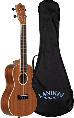 Lanikai LU21-C Concert Ukulele – Lu Series, Okoume, Incl. Bag - Image 1 of 4