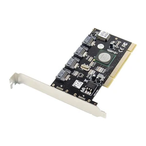 Suitable for PCI SATA2.0 Gen 2.0 4-port SATA RAID array card Sil3124 - Picture 1 of 4