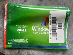 Microsoft Windows XP Home Edition Version Dell PC - NEW - Picture 1 of 3