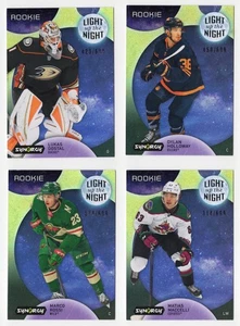 2022-23 UD Synergy Light Up The Night Rookie Neon Yellow #/699 Pick from List - Picture 1 of 1