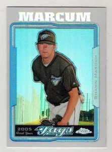2005 Topps Update Chrome Refractor #155 Shawn Marcum Blue Jays BV$6 - Picture 1 of 1