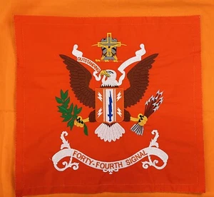 US Army Flagge Banner Guidon 44th Signal Battalion - Picture 1 of 1