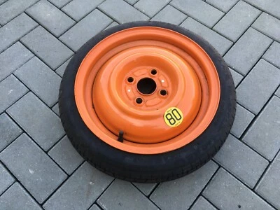 Daihatsu Sirion M1 (99-03) : Notrad 4x14 Ersatzrad 105/70D14 83M Reserverad - Bild 1 von 4