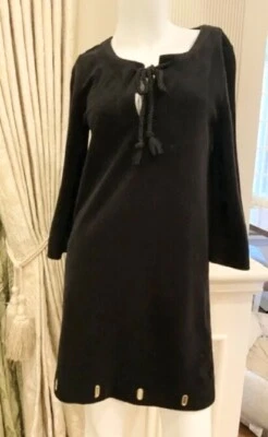 Ojales túnica playa piscina tela de rizo francés vintage JUICY COUTURE encubrimiento talla S Foto 1 de 4