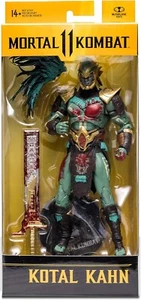 McFarlane Toys Mortal Kombat Kotal Kahn (Bloody) 7" Actionfigur mit Zubehör - Bild 1 von 4