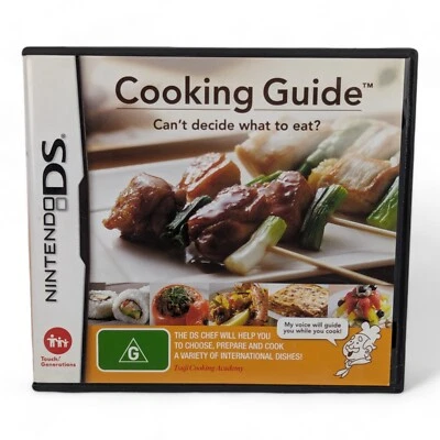 Cooking Guide Cant Decide What To Eat? Nintendo DS Incl Manual - Image 1 of 4