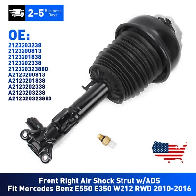 Open Box Front Right Air Shock Strut w/ADS Mercedes Benz E550 E350 W212 RWD 2010 Foto 1 de 4